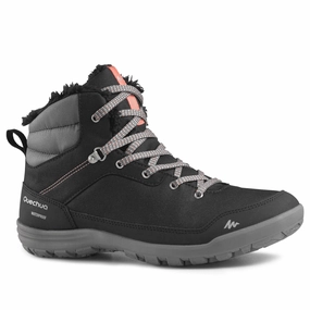 Columbia Snow Boots Waterproof Quechua Women's SH100 MID Warm and Waterproof Hiking Boots
