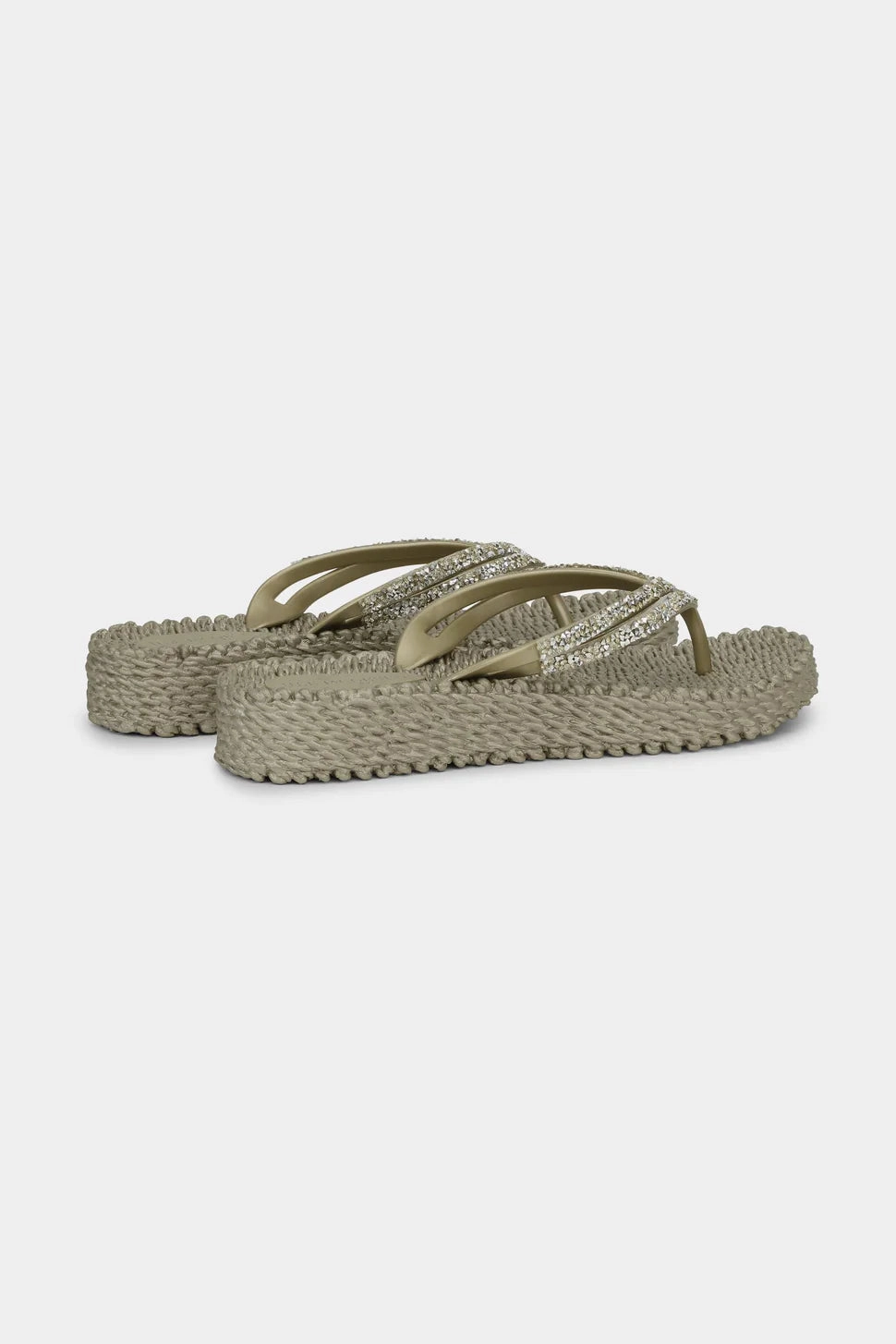 Uva Flip Flops Platform Flipflop - Platin