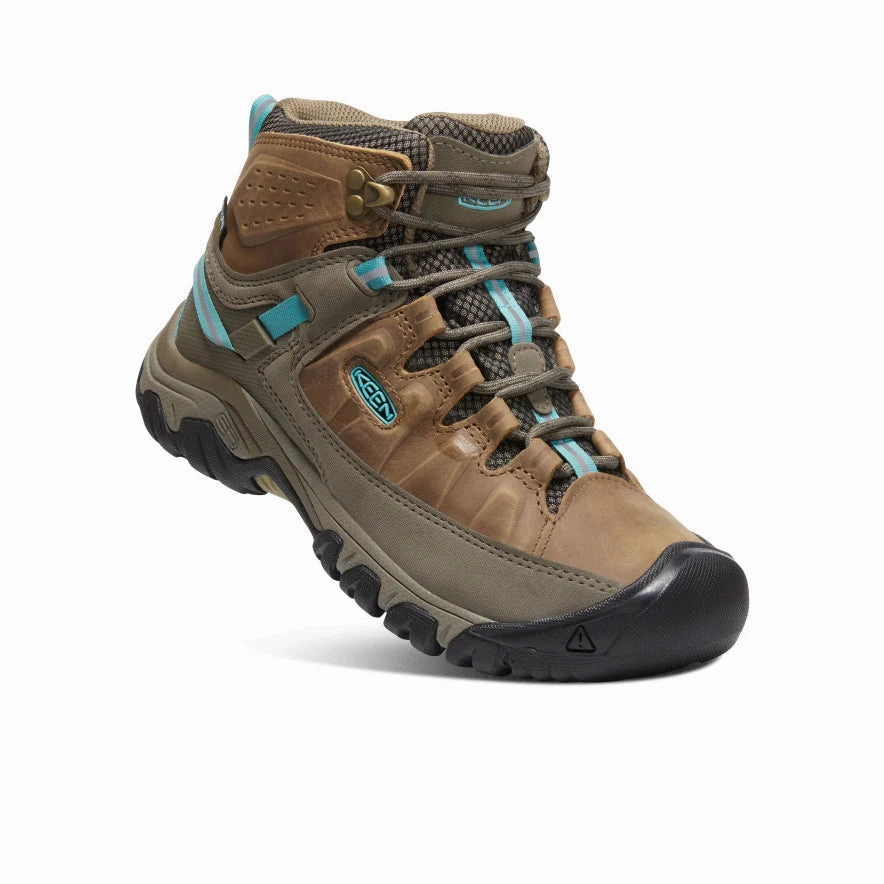 Best Hiking Boot Wide Feet Targhee III Mid WP - Toasted Coconut/Porcelain