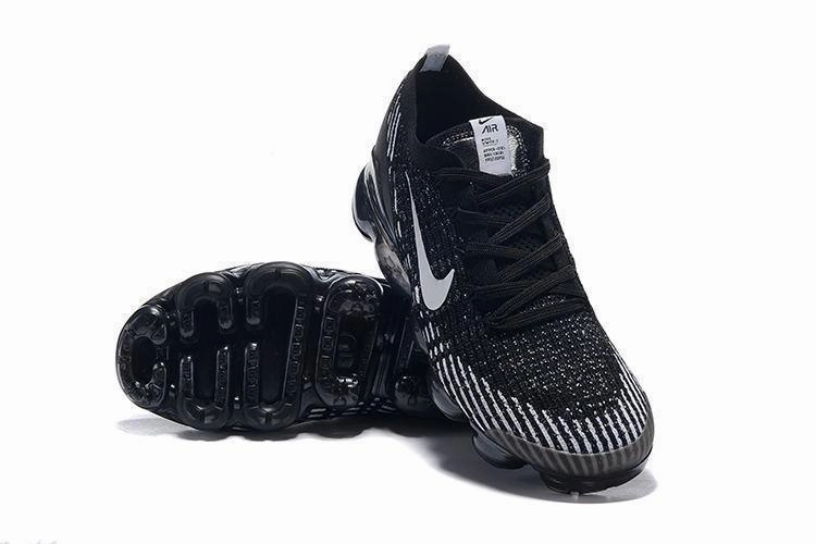Nike Air Vapormax Flyknit 3 Black White Shoes Sneakers Men Sale Size US 7, 8, 8.5, 9, 10, 11 Nike Air Max Nuaxis Shoes