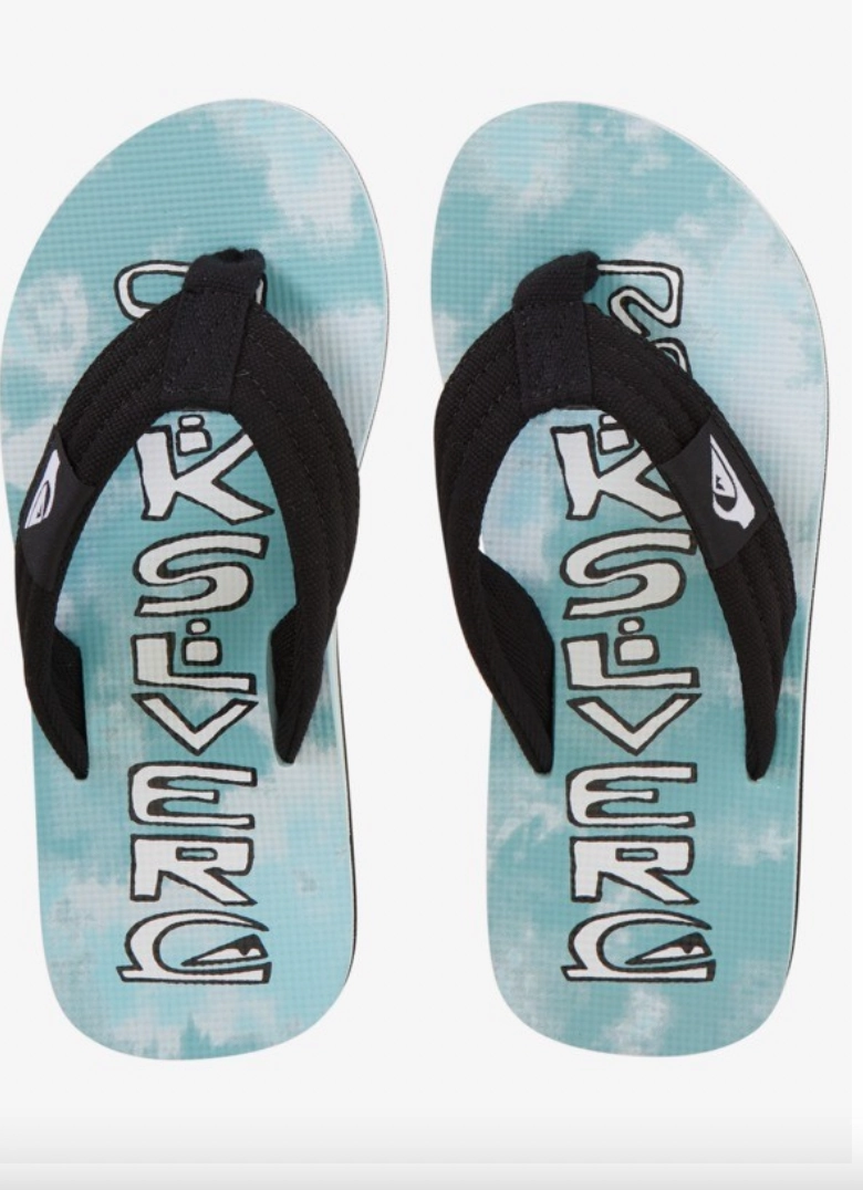 Quicksilver Molokai Layback - Flip-Flops For Boys Shiny Flip Flops