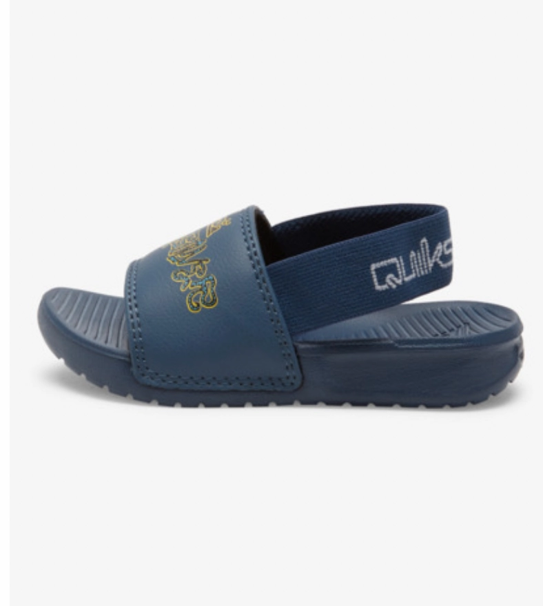 Quiksilver Bright Coast - Strapped Sandals For Boys Tooled Leather Flip Flops