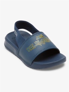Best Flip Flops For High Instep Quiksilver Bright Coast - Strapped Sandals For Boys