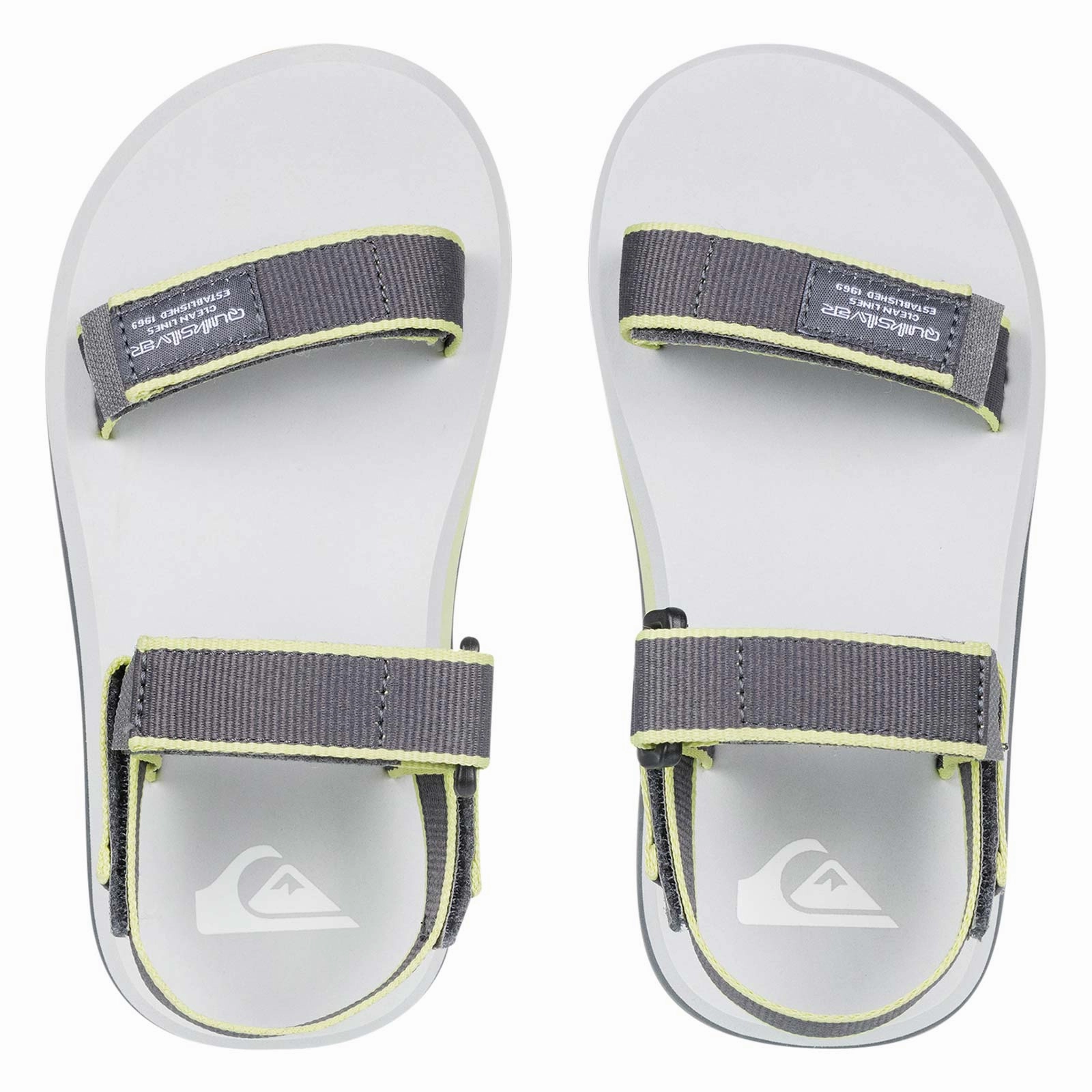 Quiksilver Kids Monkey Caged Sandals Best Lake Flip Flops
