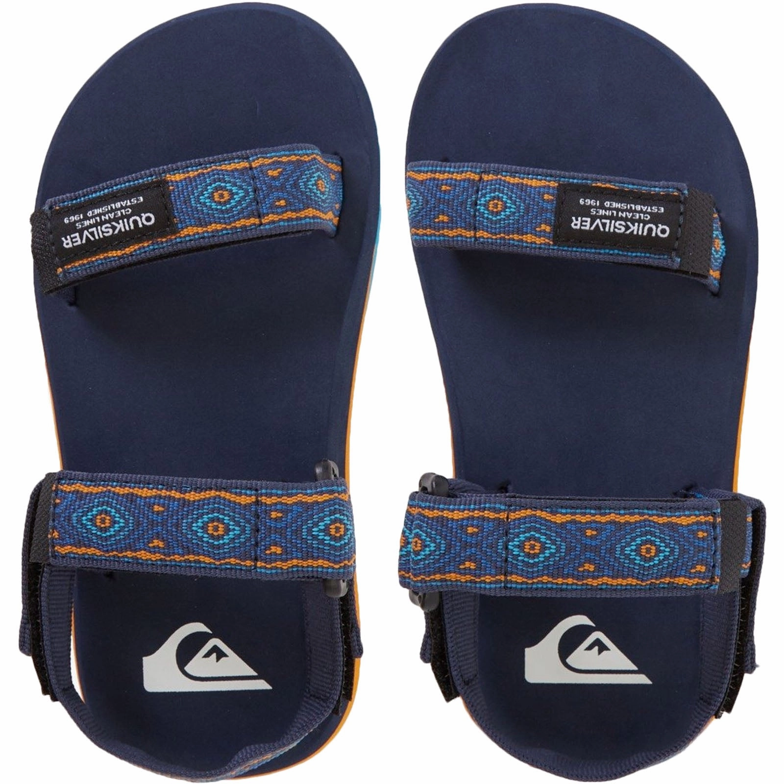 Quiksilver Kids Monkey Caged Sandals Go Walk Flip Flops