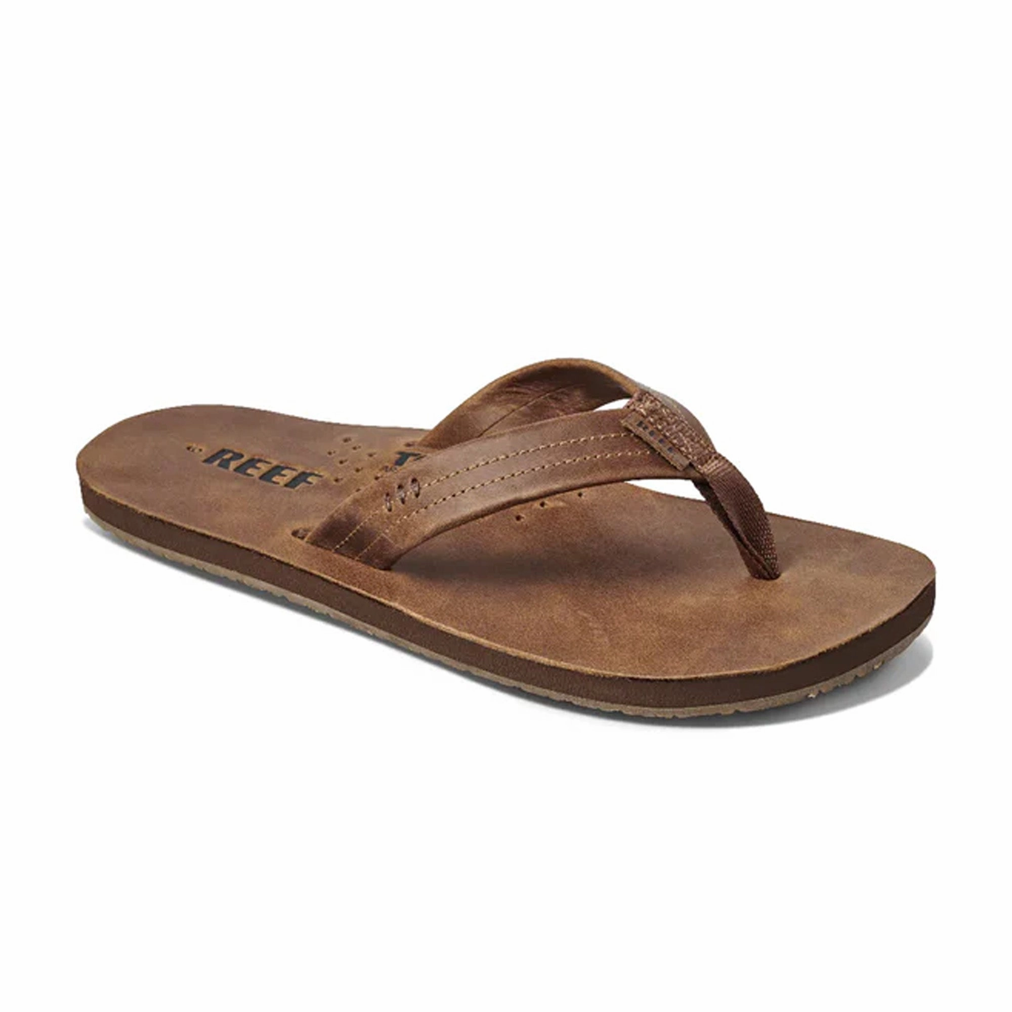 Japan Wooden Sandals Reef Draftsmen Men's Sandals - Bronze Brown