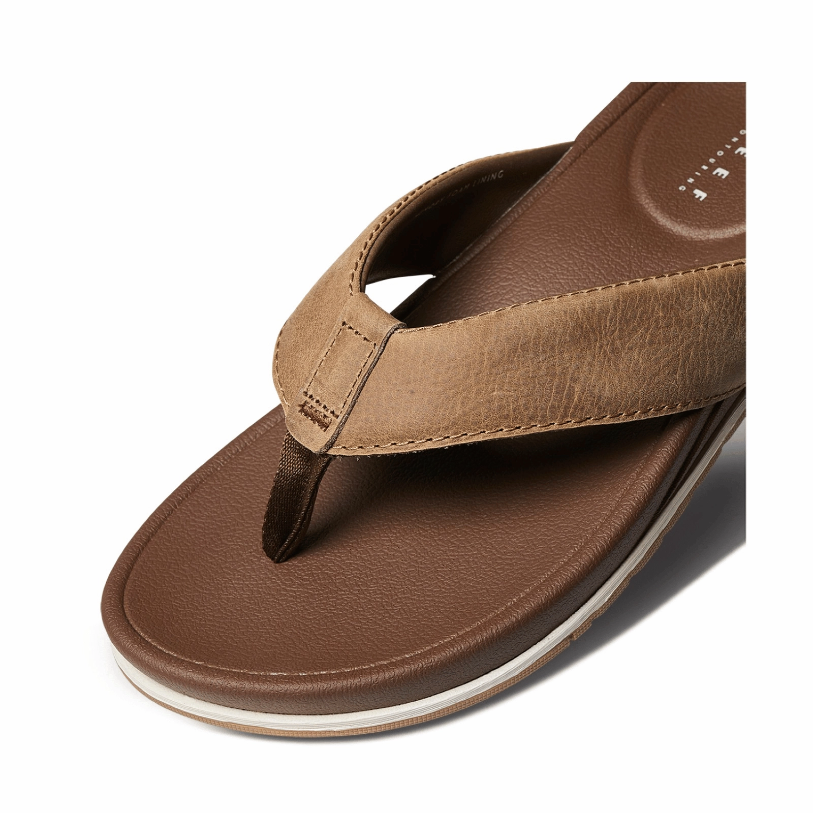 Solei Sea Flip Flops Reef Mens Cushion Bonzer Leather Flip Flops