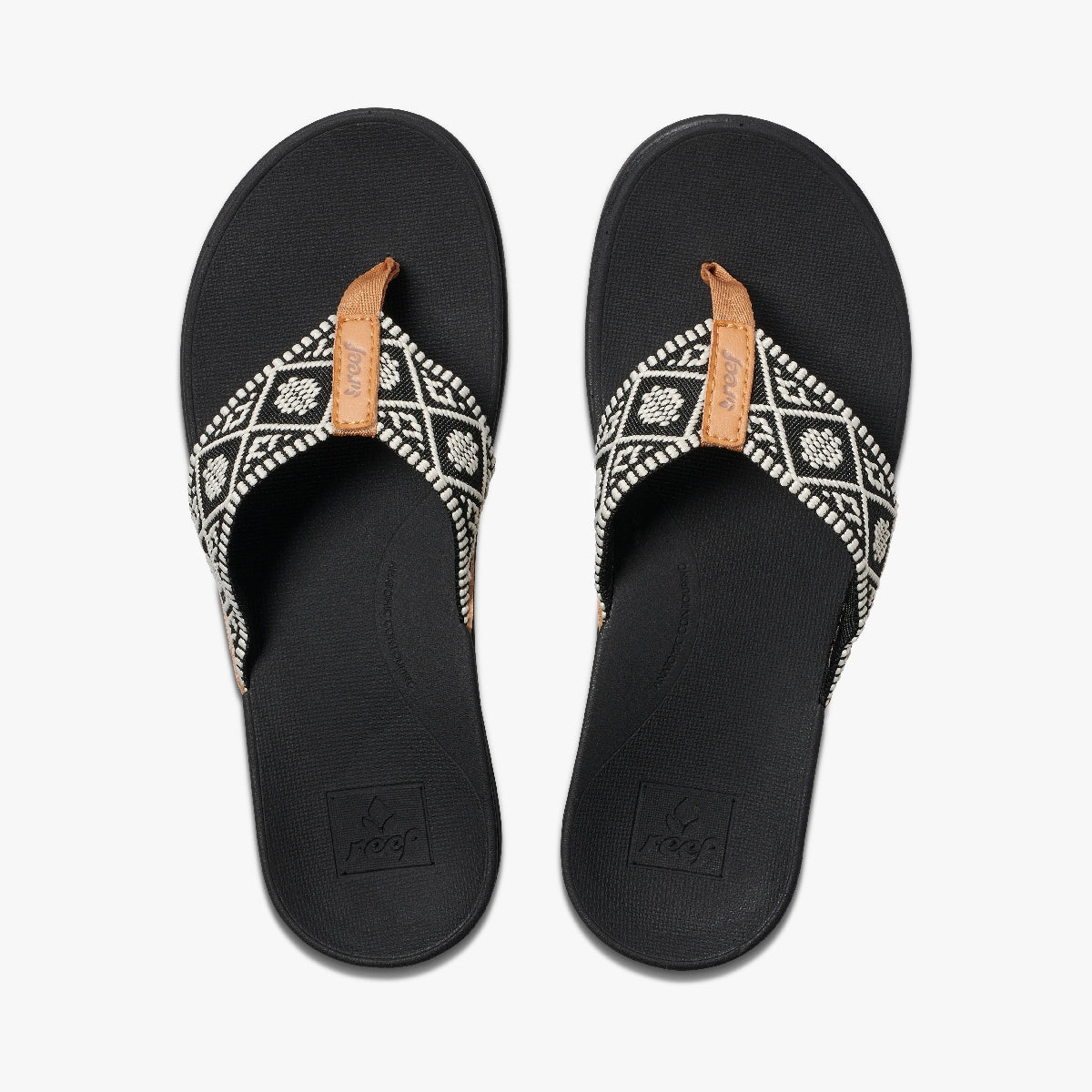 Ancient Greek Flip Flops Reef Ortho Woven