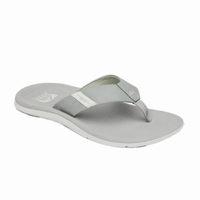 Reef Santa Ana Men's Sandals - Grey/Light Grey High Heels Sandals