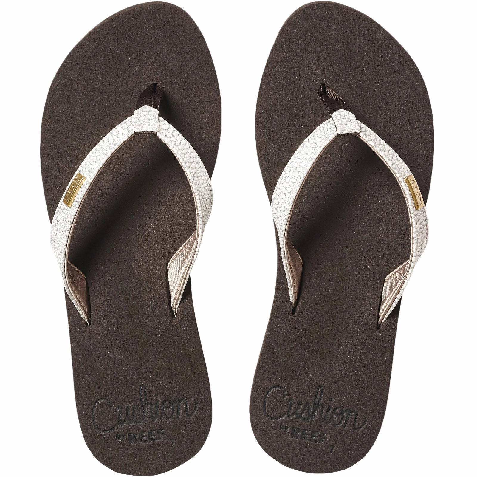 Flip Flops Comparable To Reef Womens Star Cushion Sassy Flip Flops - Brown