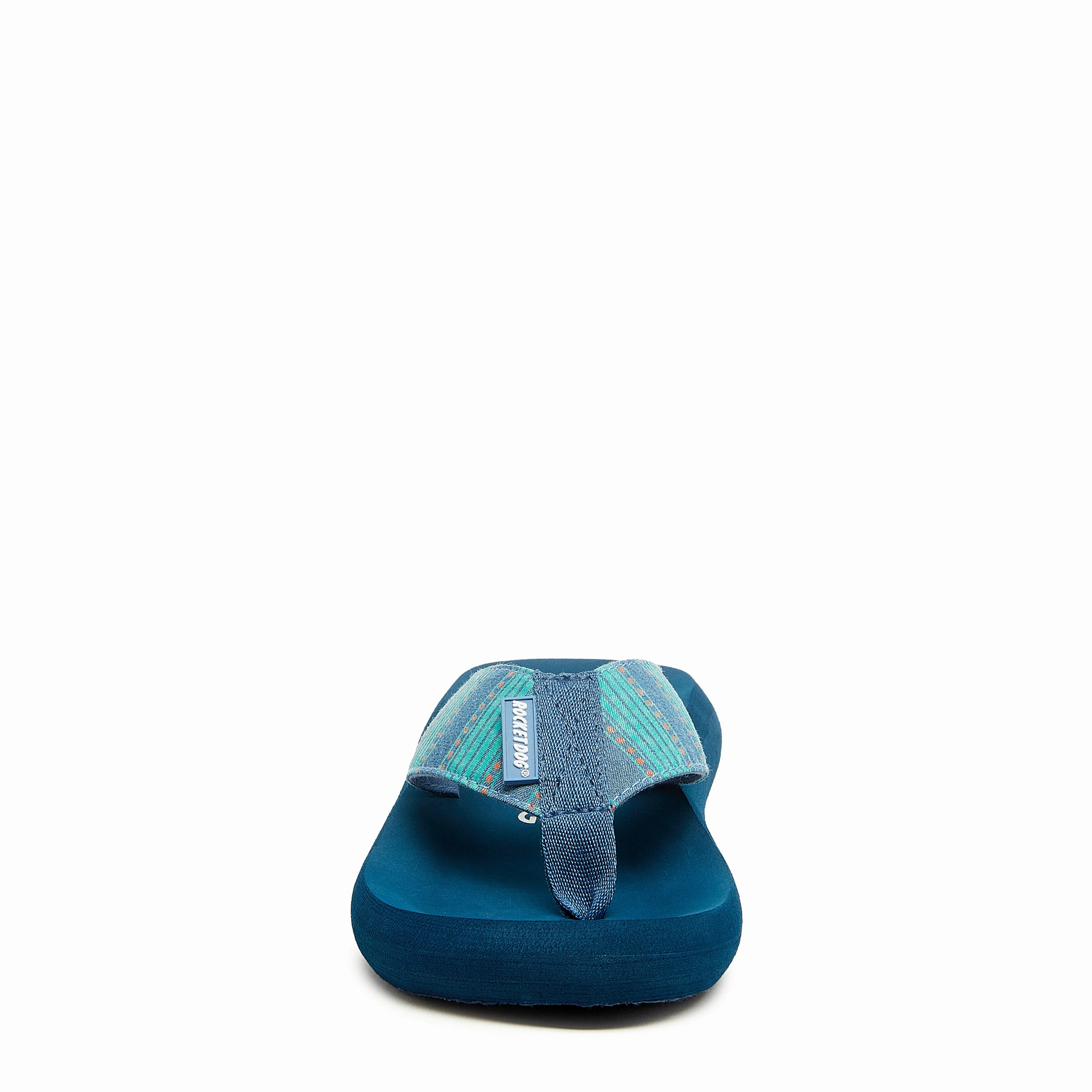 Spotlight Blue Flip-Flops Fancy Bridal Flip Flops