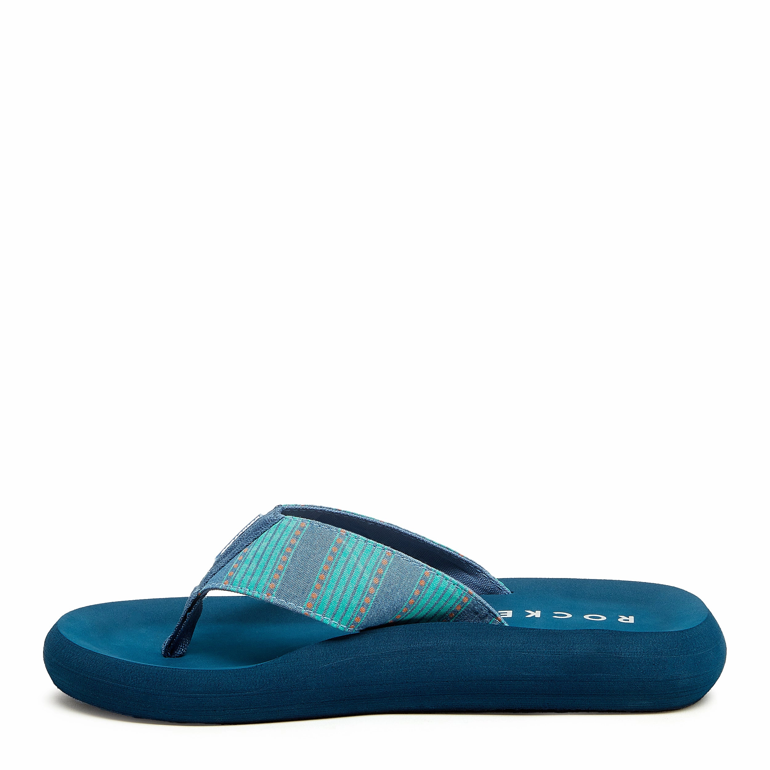 Spotlight Blue Flip-Flops Tire Tread Flip Flops