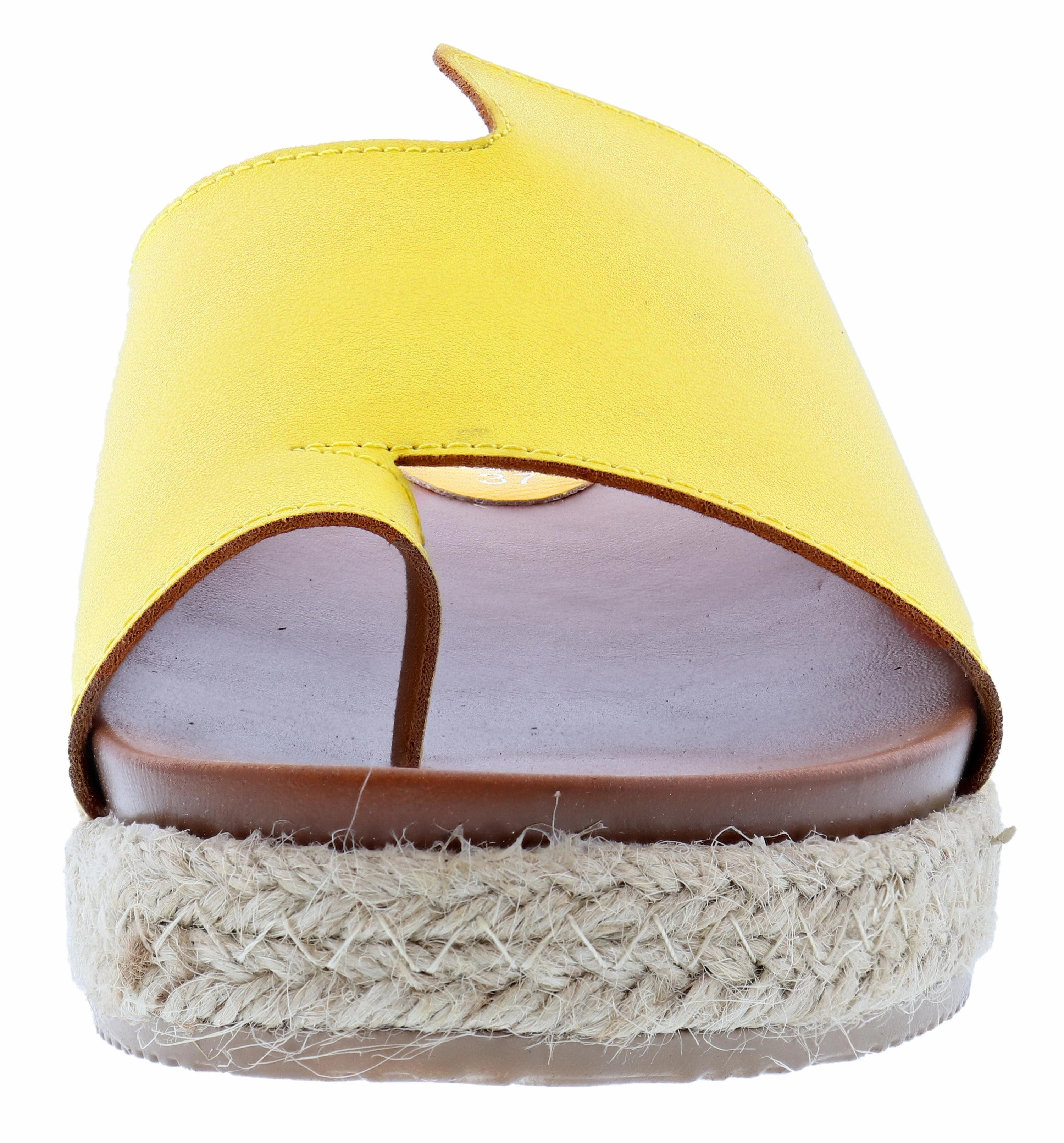 Patrizia Espadrille Flat Slide Sandals Toeloop Women Freedom Moses Sandals