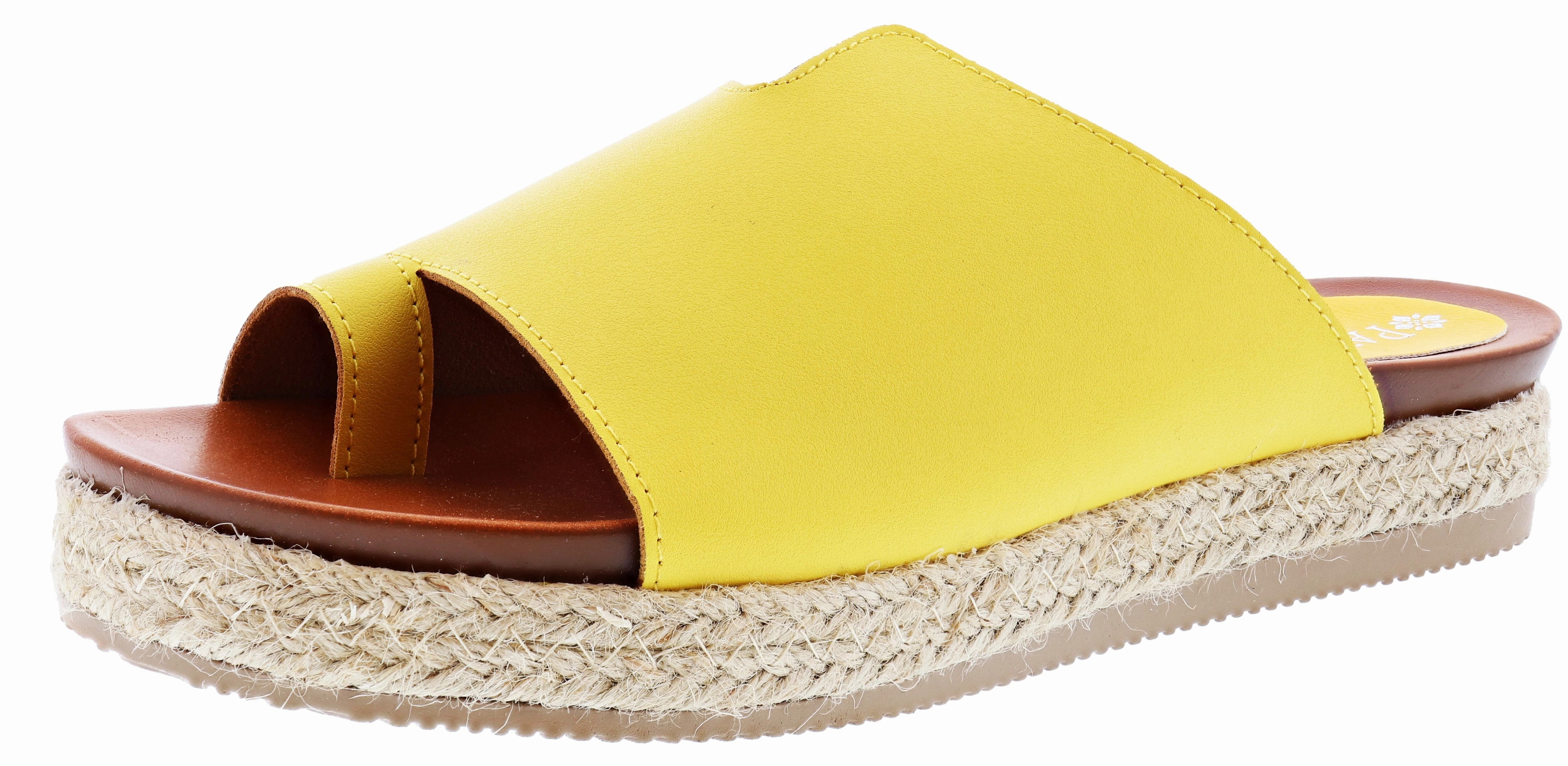Patrizia Espadrille Flat Slide Sandals Toeloop Women Closed Toe Strappy Sandals