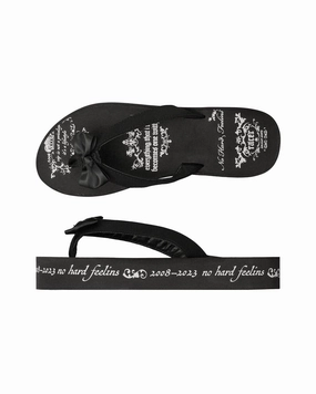 No Hard Feelins Flip-flops Flip Flops Custom Printing