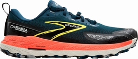 Brooks Cascadia 18 Mens Trail Running Shoes - Blue Wildhorse Trail Shoes