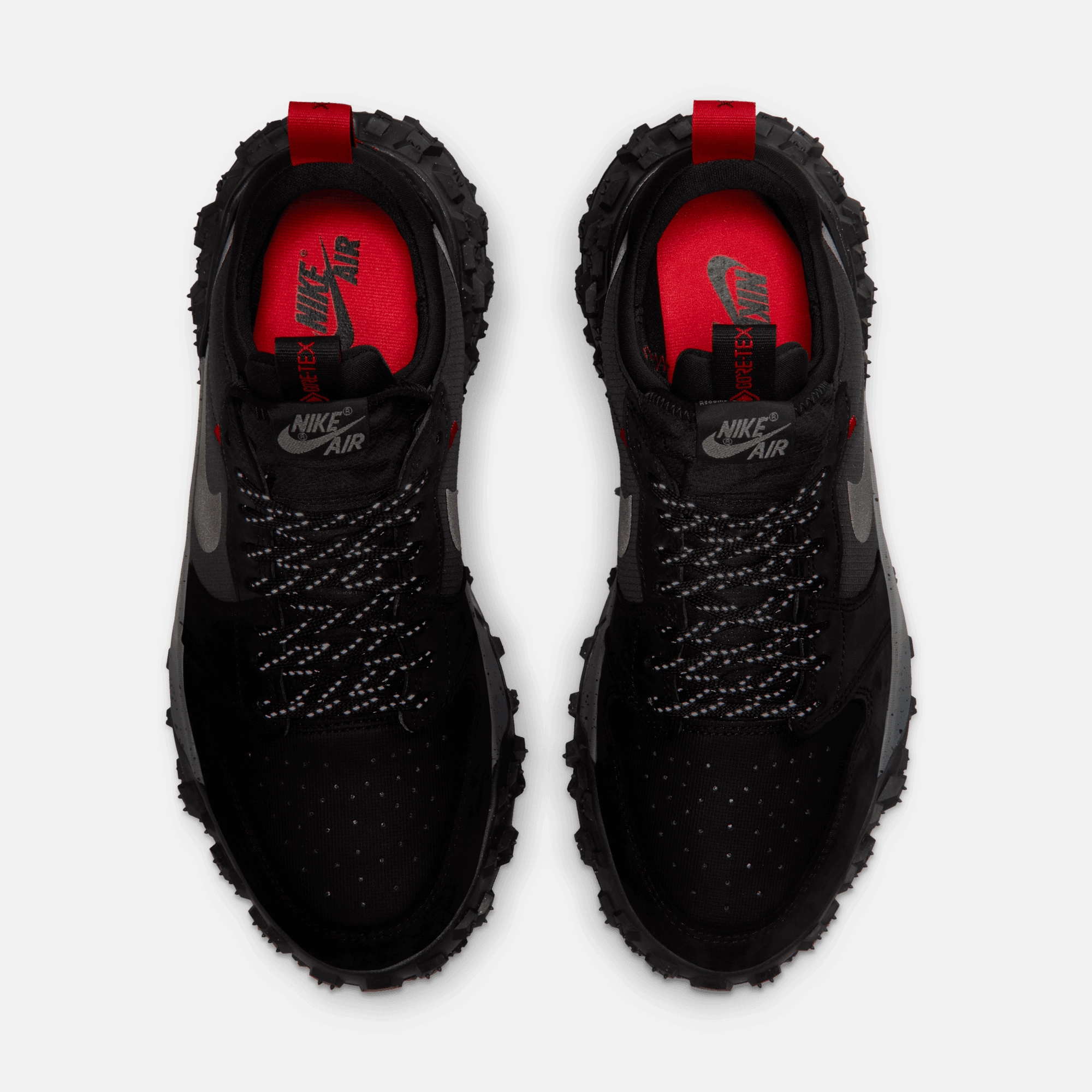 Air Jordan 1 Element Low A/T Gore-Tex Black Challenge Red Tracefinder Trail Running Shoes