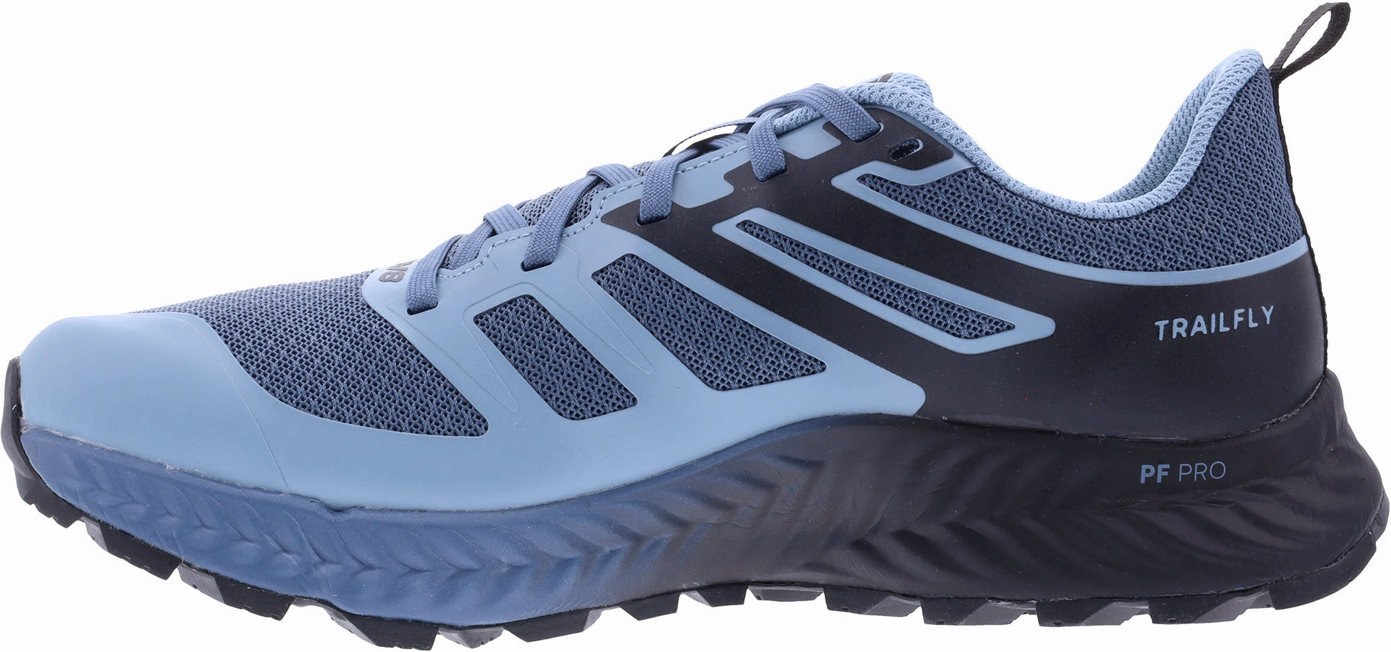 High Top Waterproof Trail Running Shoes Inov8 TrailFly WIDE FIT Womens Trail Running Shoes - Blue