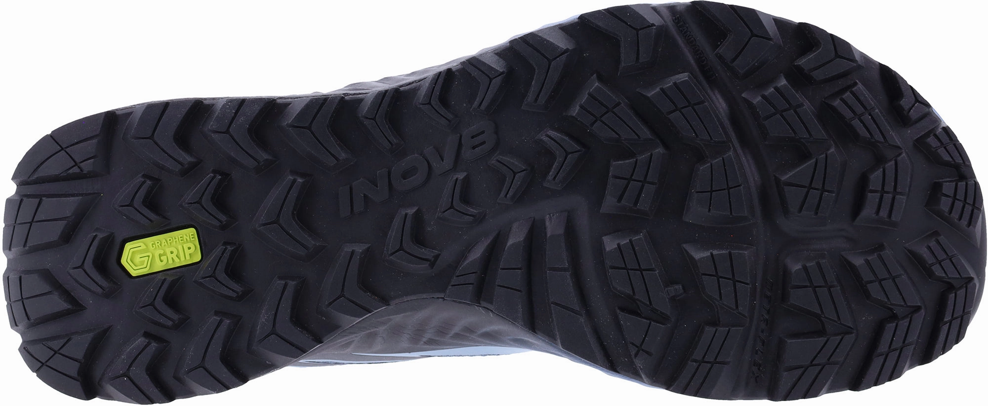 Studded Trail Running Shoes Inov8 TrailFly WIDE FIT Womens Trail Running Shoes - Blue