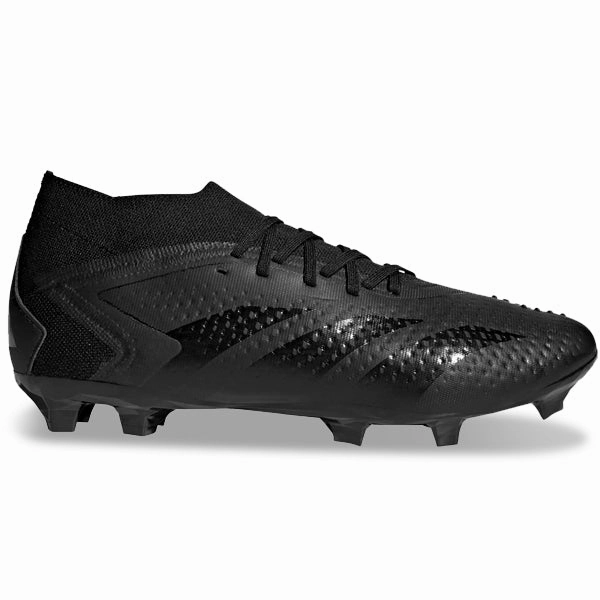 adidas Predator Accuracy.2 Firm Ground Soccer Cleats (Core Black) Tuff Soccer Cleats