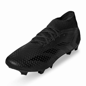 adidas Predator Accuracy.2 Firm Ground Soccer Cleats (Core Black) History Of Soccer Cleats