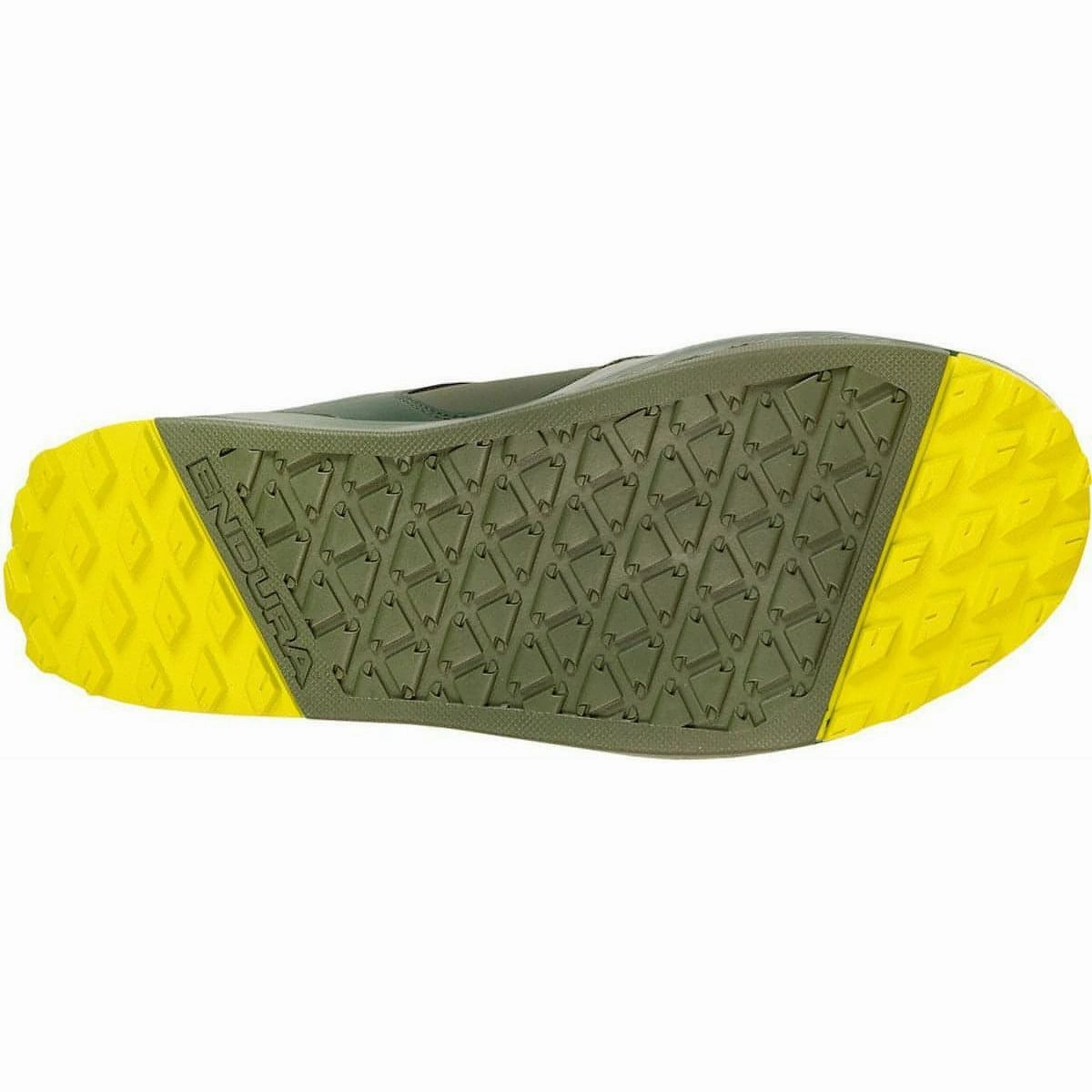 Endura MT500 Burner Flat Mens MTB Cycling Shoes - Green Trail Running Shoes Size 10