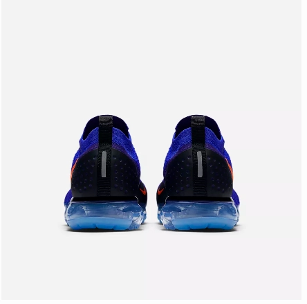 Nike Air Vapormax Flyknit 2 Blue Black Orange Shoes Sneakers Men Sale Size US 7, 8, 8.5, 9, 10, 11 Nike Road Racing Shoes