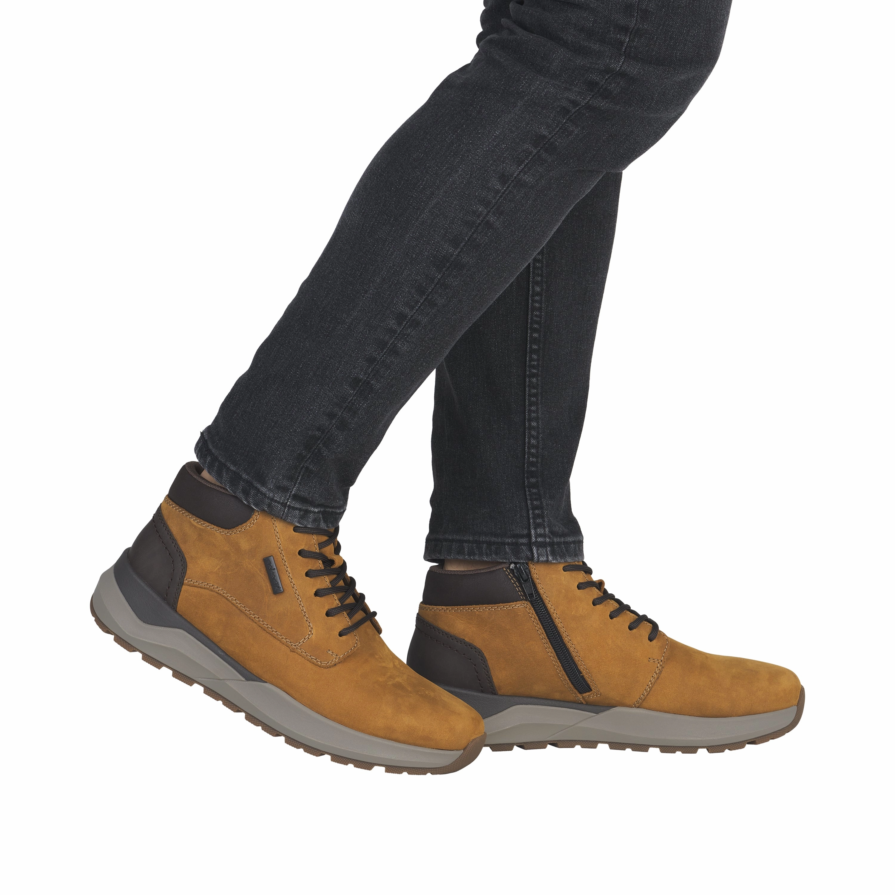 Rieker Mens Boot 06001-68 Butterscotch/Moro/Braun Ankle Boots Near Me