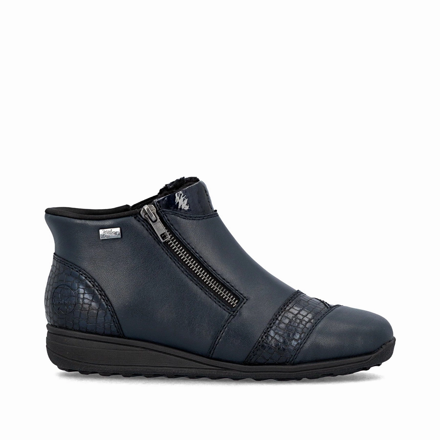 Rieker Womens Boot 47254-14 Pazifik/Midnight/Nightblue Buy Ankle Boots Online