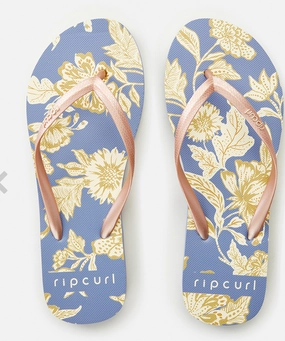 Rip Curl Oceans Together Open Toe Shoes Platform Flip Flop Sandals
