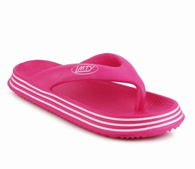 RIVER Womens EVA Slide Flip Flops in Fuchsia Flip Flops India