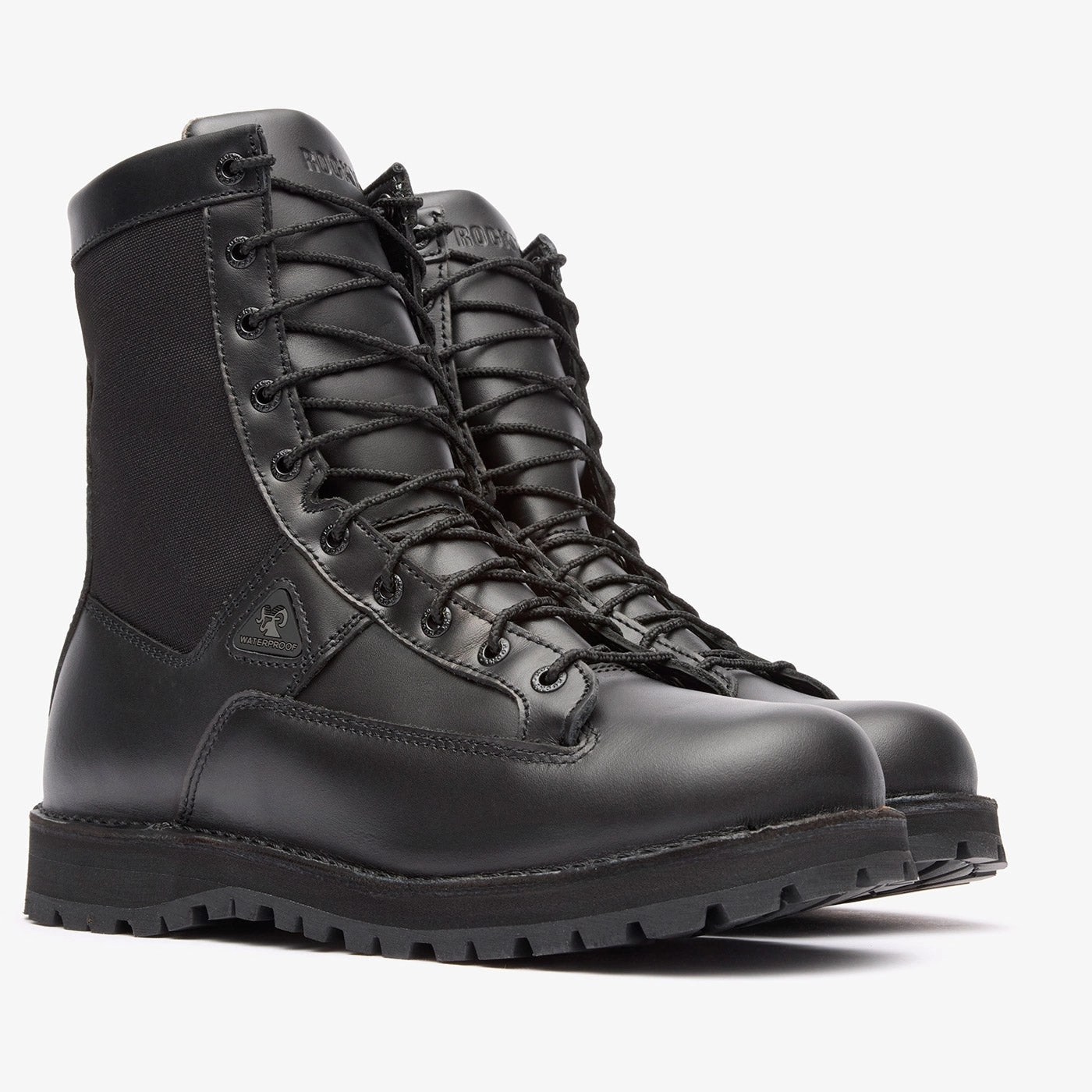 Rocky Portland Lace-to-Toe Waterproof Public Service Boots