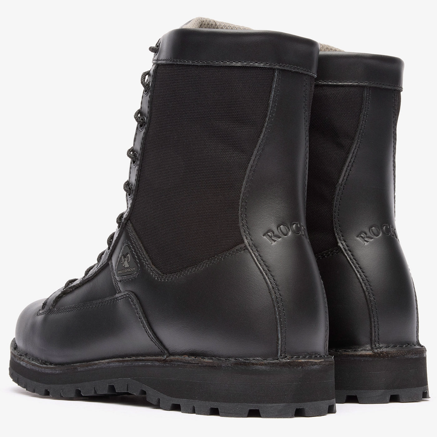 Rocky Portland Lace-to-Toe Waterproof Public Service Boots