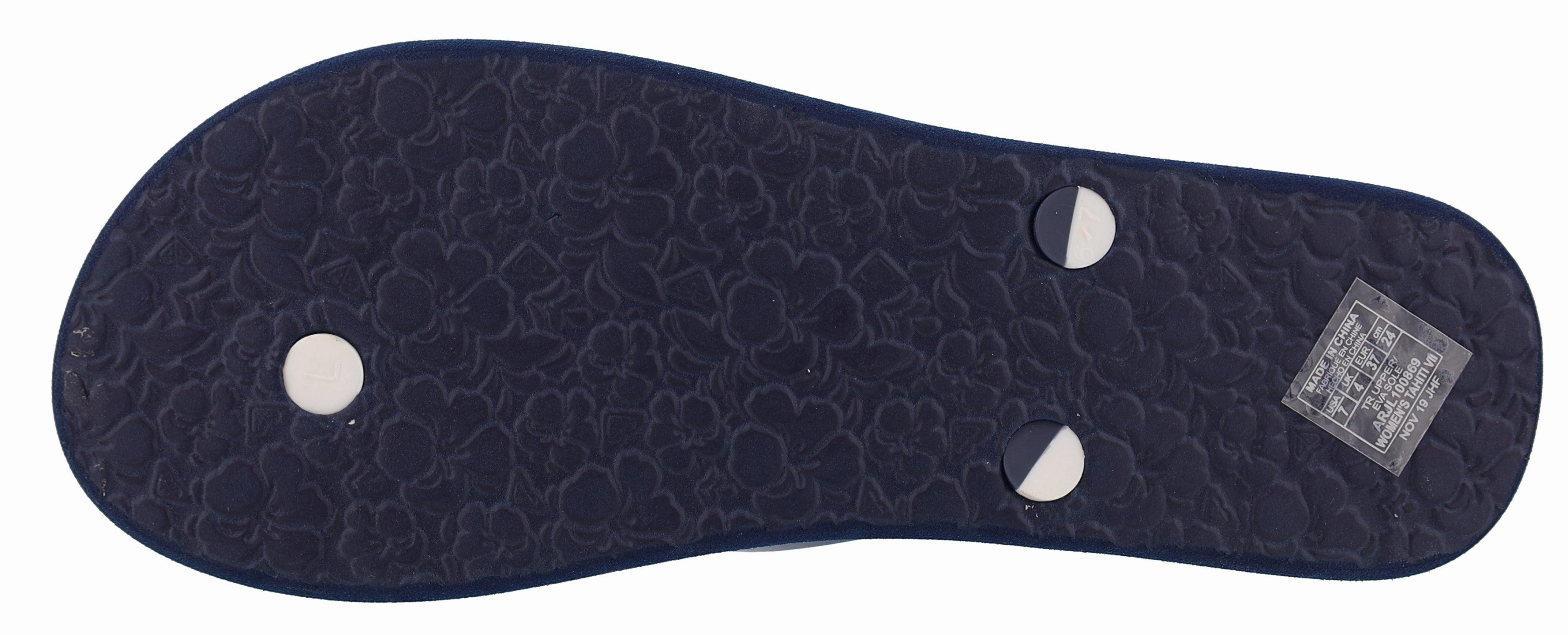 Roxy Women's Tahiti VII Lightweight Summer Sandals Leather Beach Flip Flops