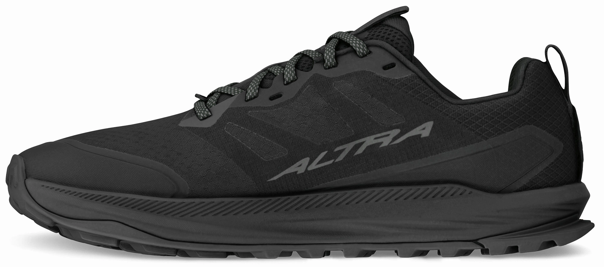 Altra Lone Peak 9  WIDE FIT Mens Trail Running Shoes - Black Best Trail Shoes For Muddy Terrain