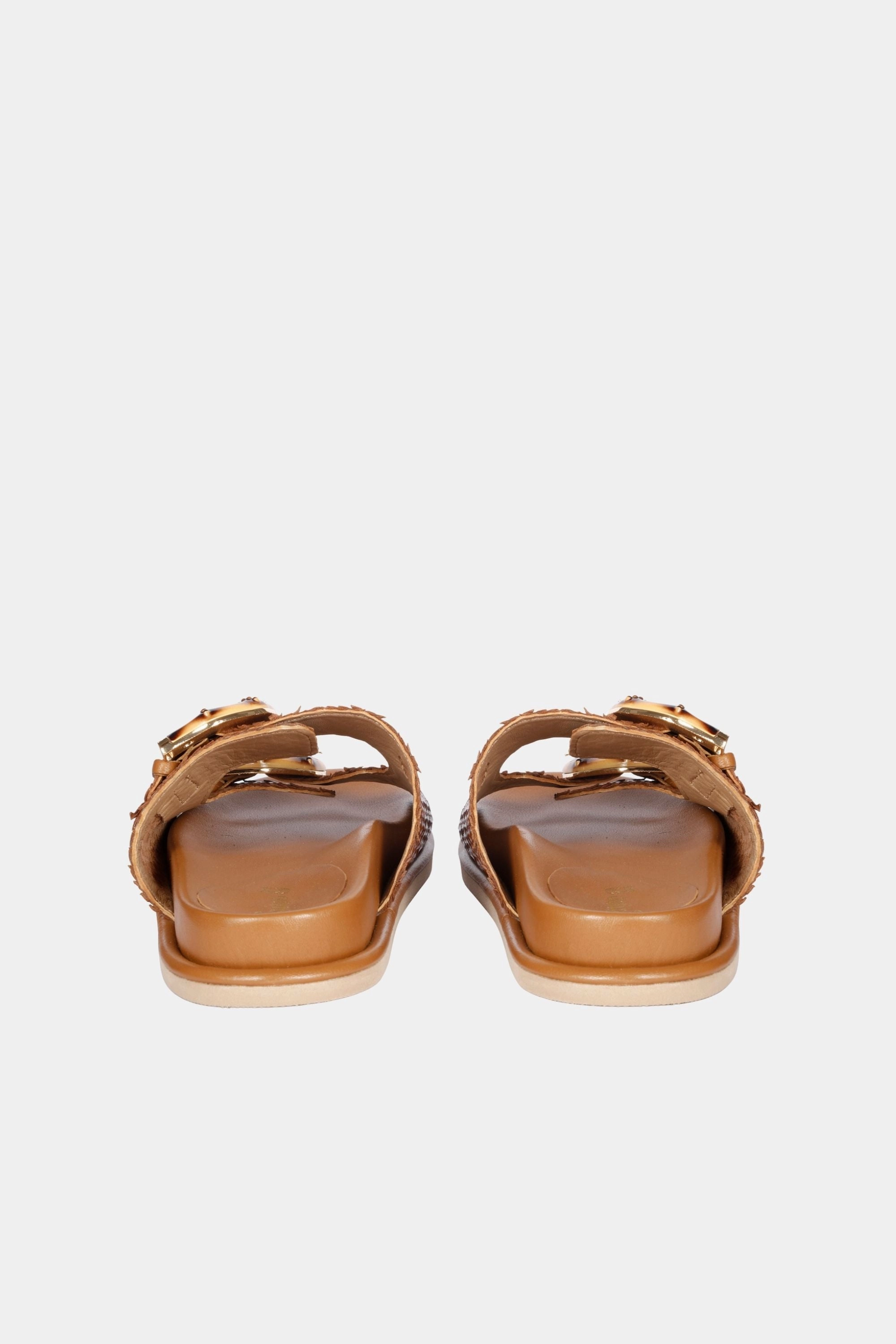 Saint G - Venice Flat Sandals Footwear Stockings With Sandals