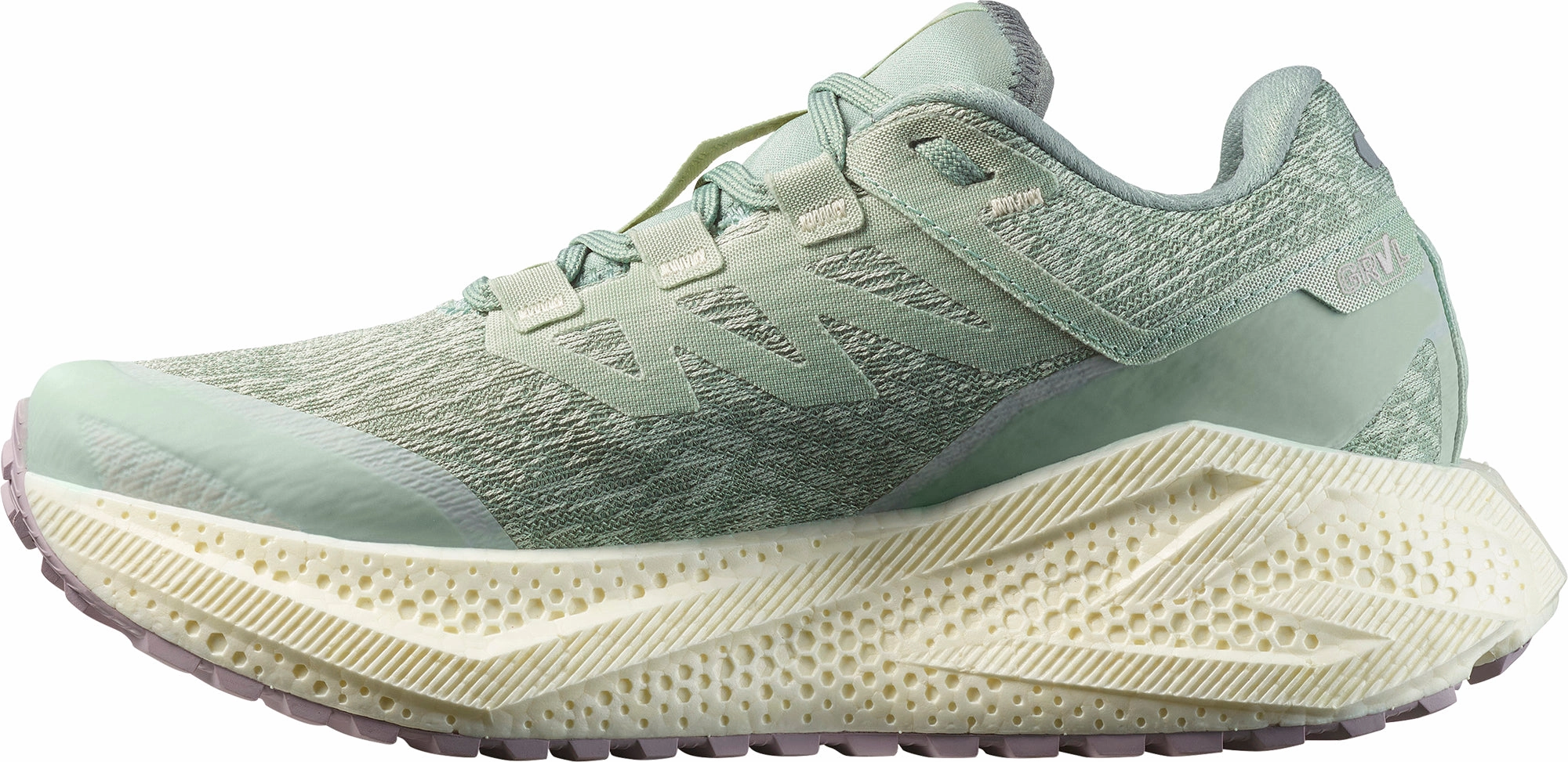 Trail Cross Shoes Salomon Aero Glide 3 GRVL Womens Trail Running Shoes - Green