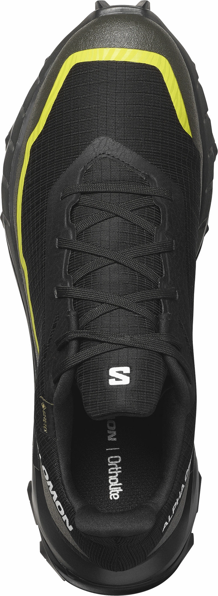 Salomon Alphacross 5 GORE-TEX Mens Trail Running Shoes - Black Trail Running Shoe For Overpronation
