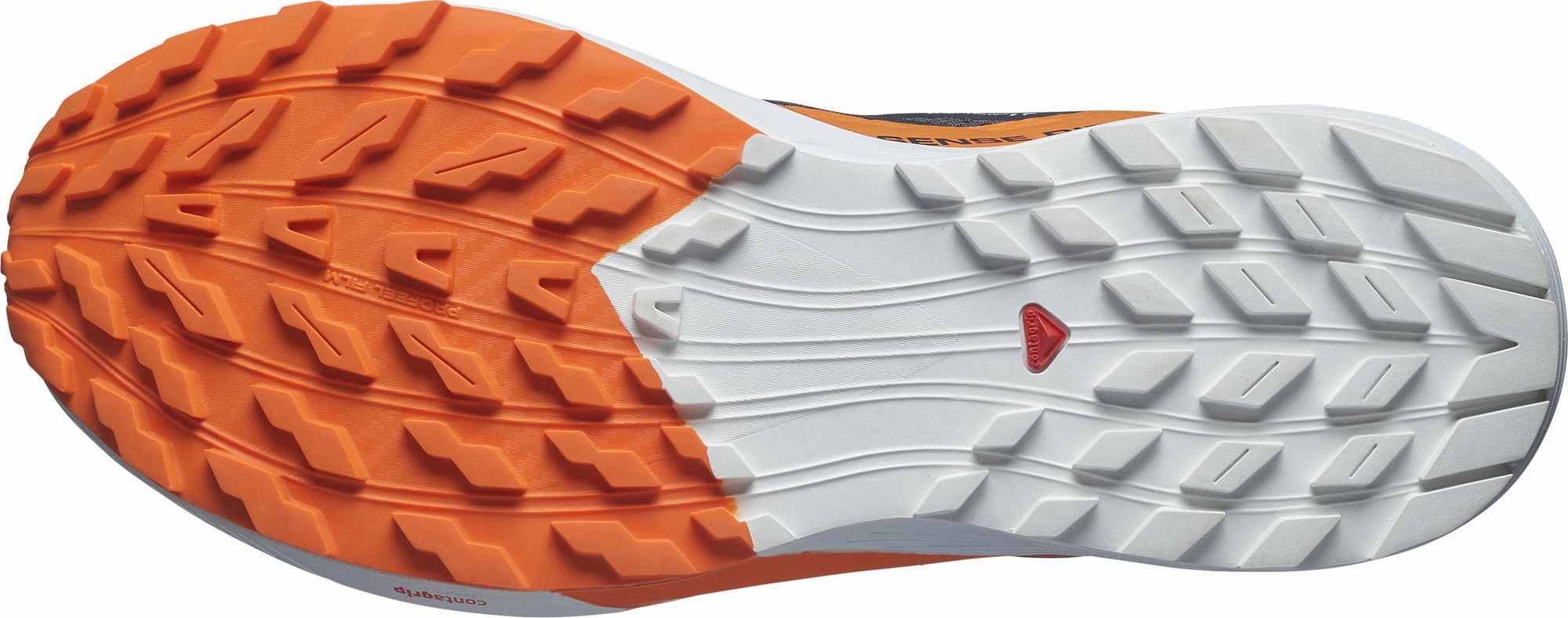 Salomon Sense Ride 5 GORE-TEX Mens Trail Running Shoes - Grey Trail Running Shoes Spikes