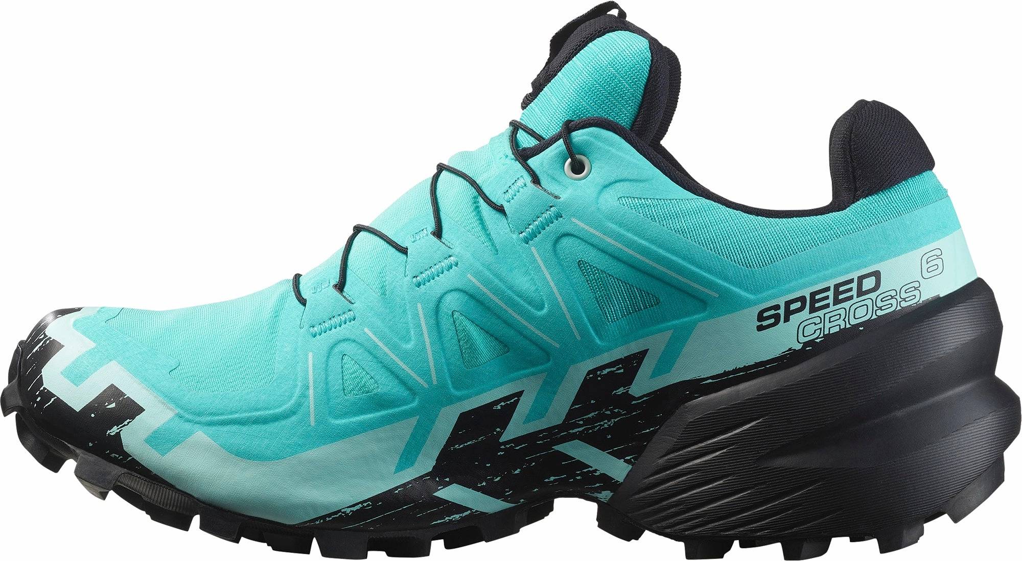 Quick Dry Trail Running Shoes Salomon Speedcross 6 GORE-TEX Womens Trail Running Shoes - Blue