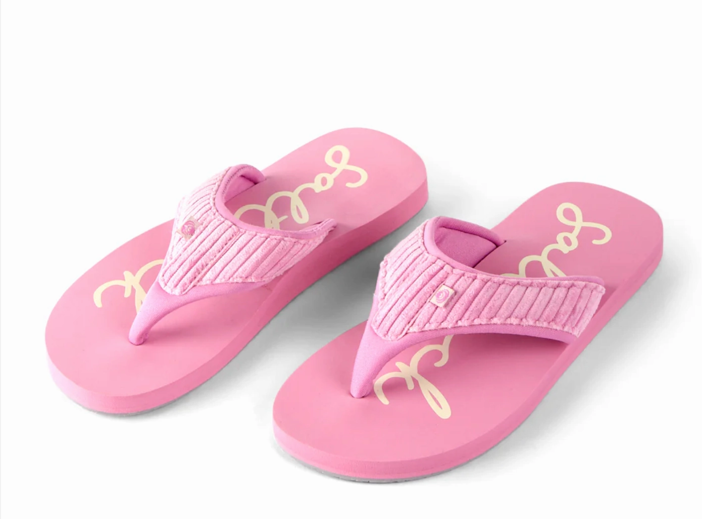 SALTROCK Laguna - Womens Flip Flops - Pink Flip Flops With Bottle Opener In Sole