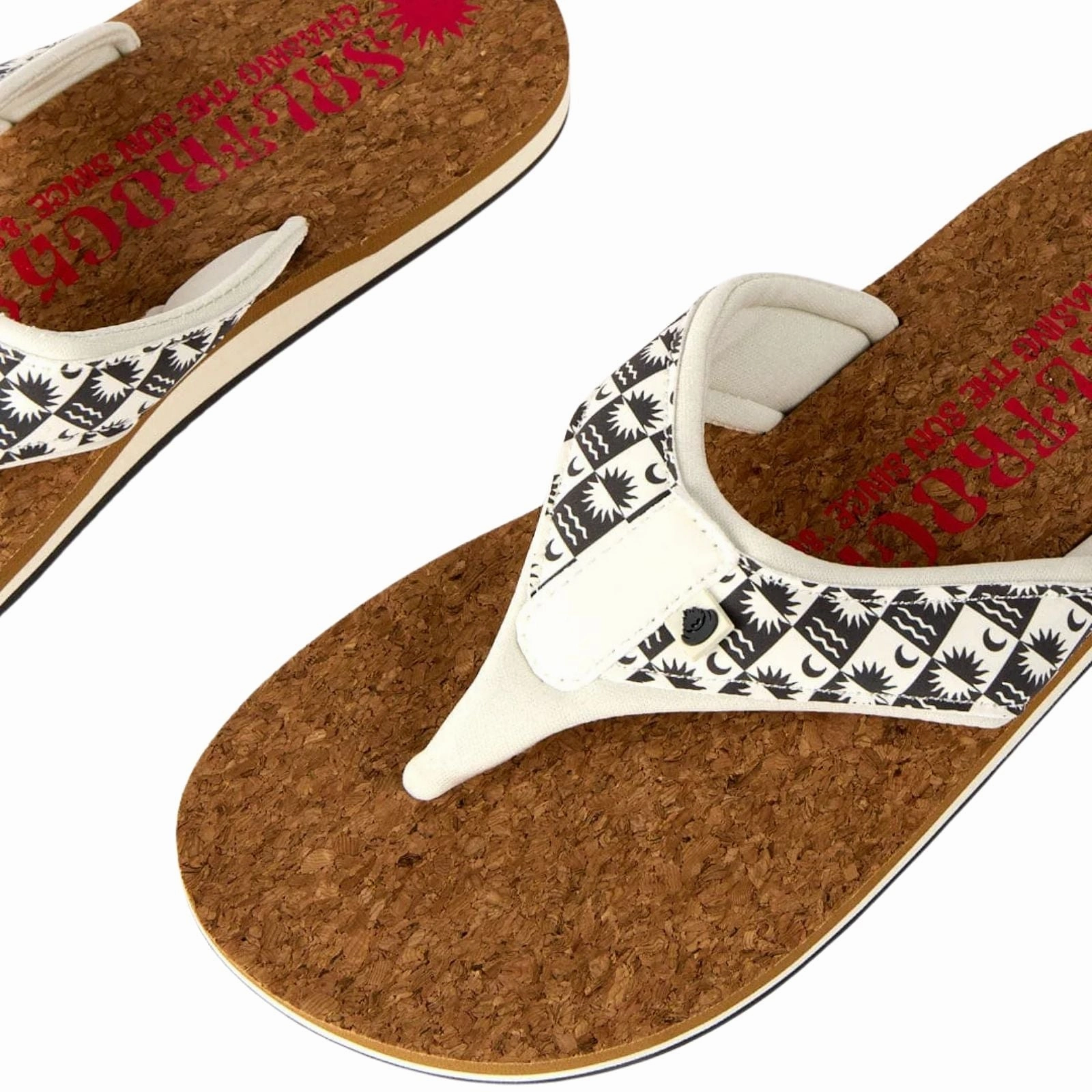 Saltrock Womens Equinox Cork Flip Flops Stitch Flip Flops
