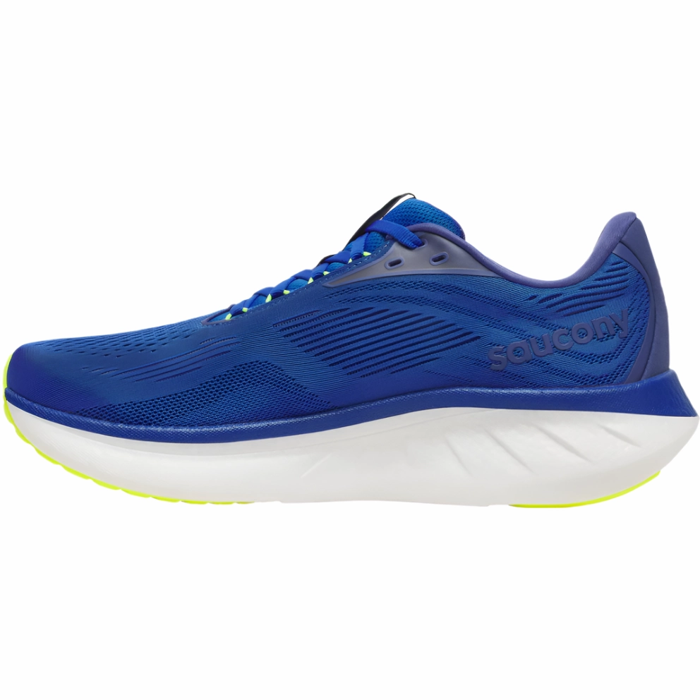 Adidas Shoes Cross Training Saucony Mens Trainer Ride 18 Lapis/Citron