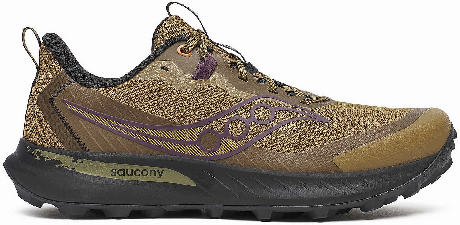 Topo Vs Trail Shoes Saucony Peregrine 15 Mens Trail Running Shoes - Brown