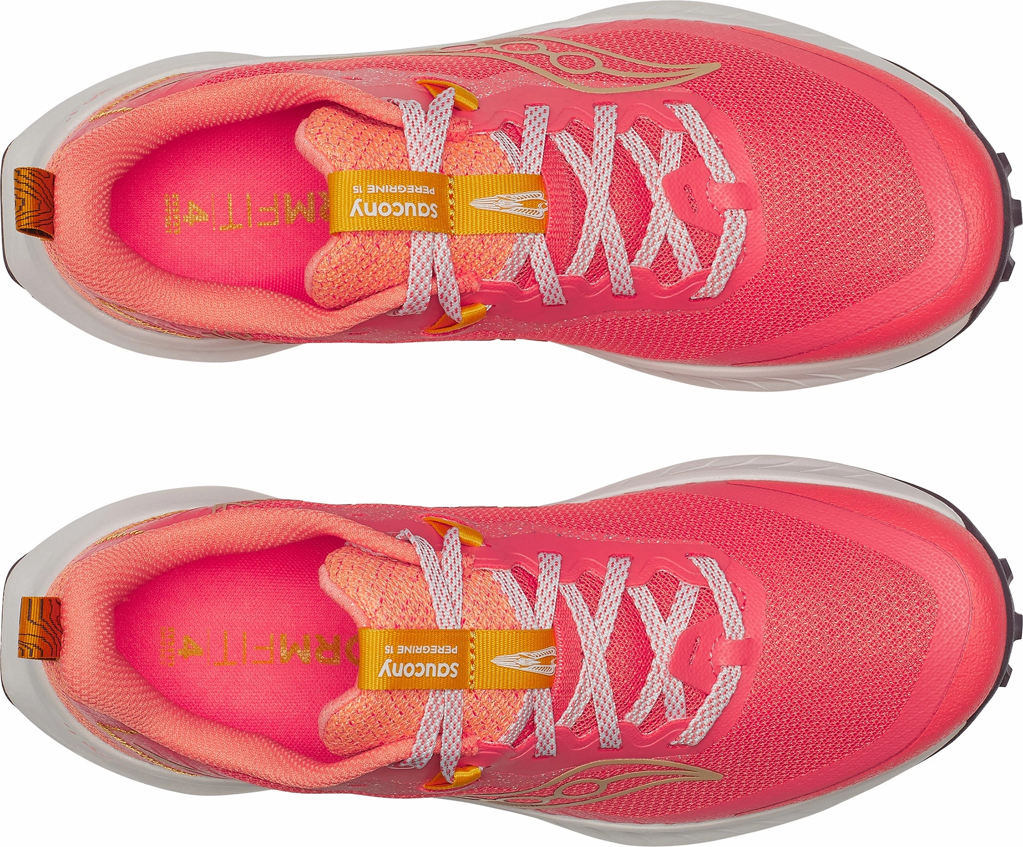 Saucony Peregrine 15 Womens Trail Running Shoes - Pink Best Trail Running Shoes For Mud