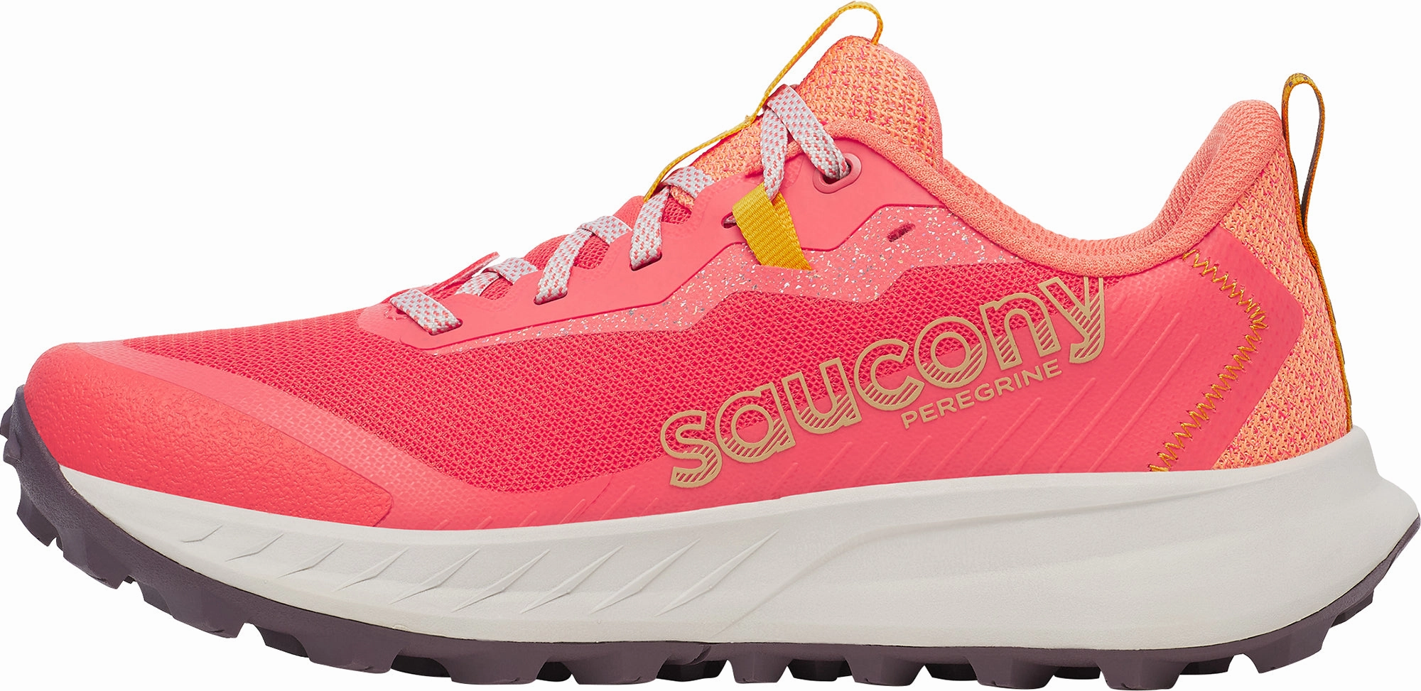 Saucony Peregrine 15 Womens Trail Running Shoes - Pink Foam Hierro Trail-running Shoes
