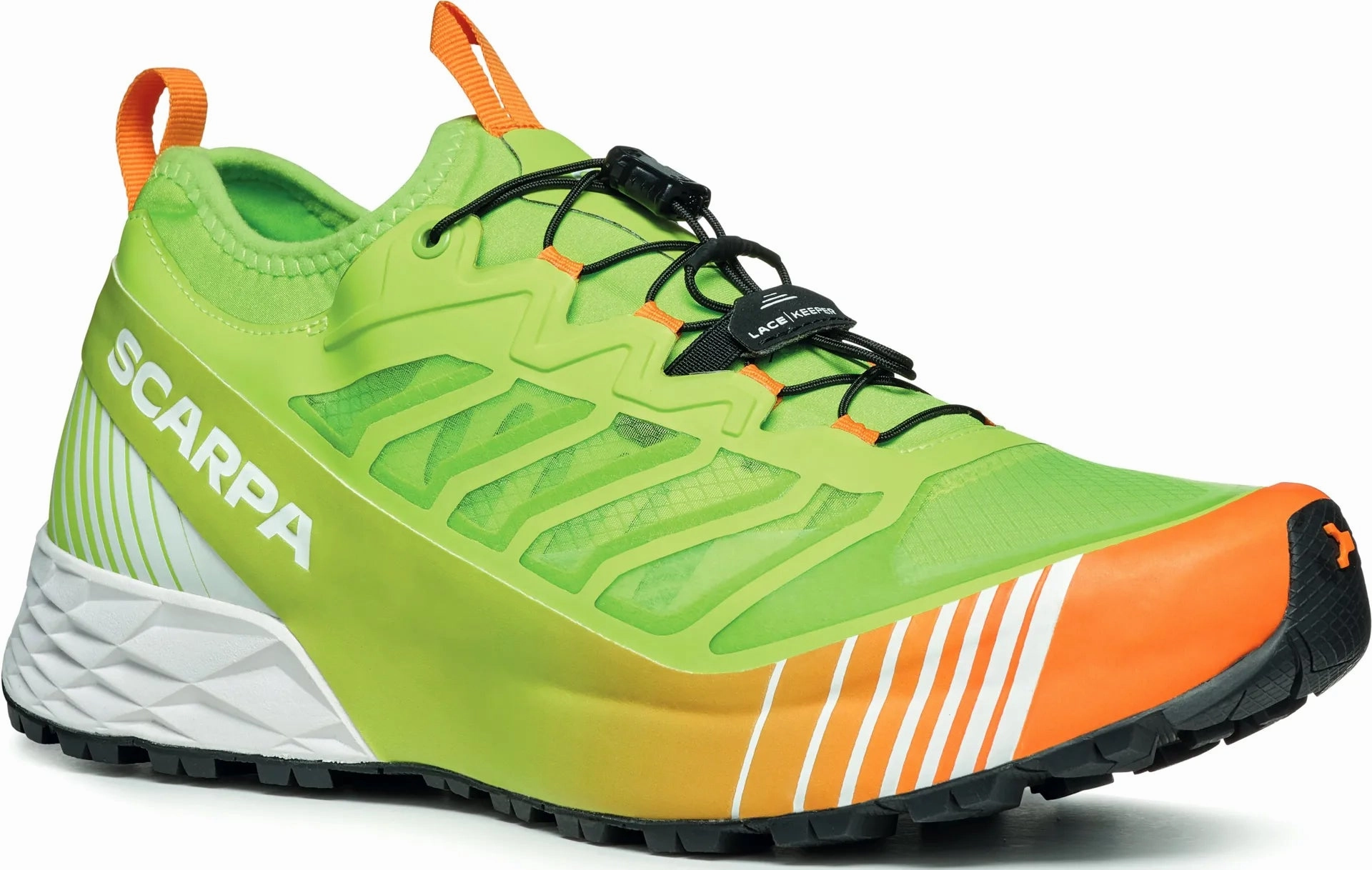 Scarpa Ribelle Run Mens Trail Running Shoes - Green Hammering Trail Running Shoes