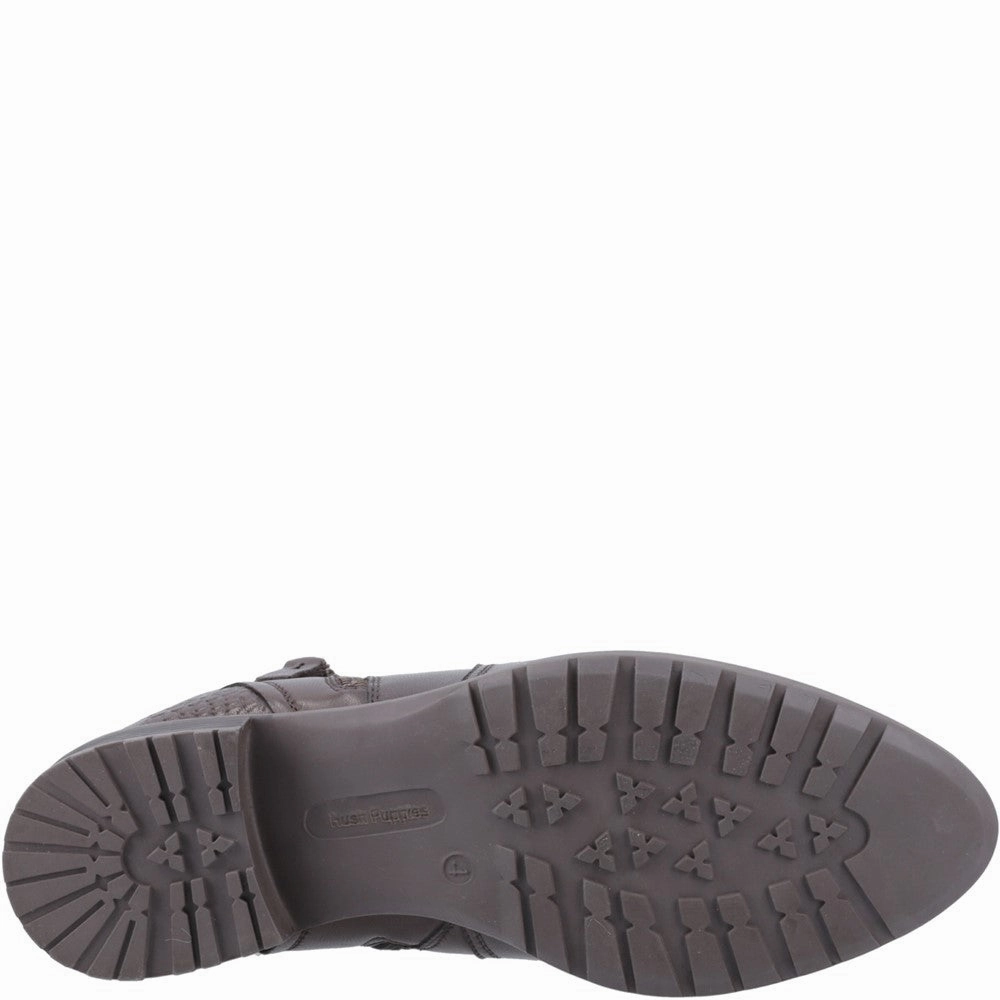 Brown Scarlett Ankle Boots Gold Sequin Ankle Boots