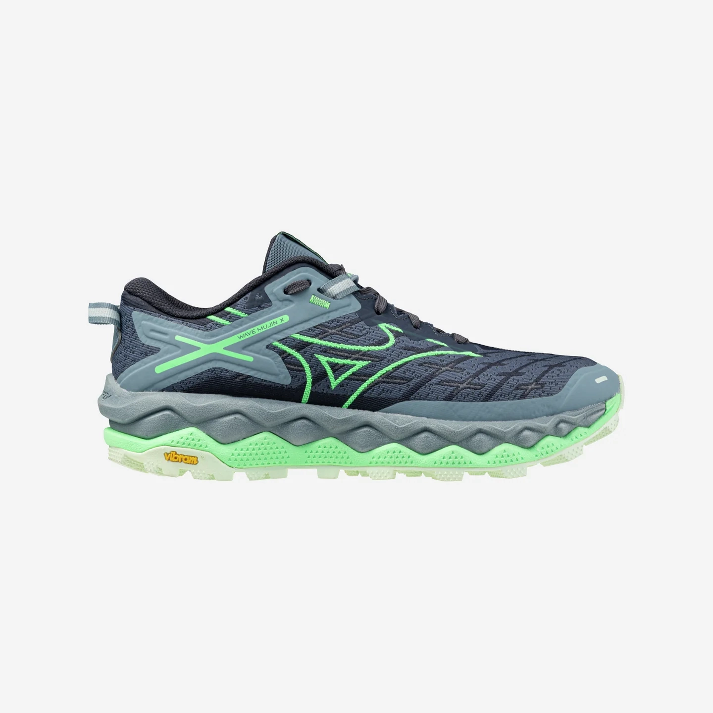 Cushioned Trail Running Shoes -> Cushioned Trail Running Shoes MIZUNO Mujin 10 (Violet Indigo/Neo Mint/Citadel) Womens