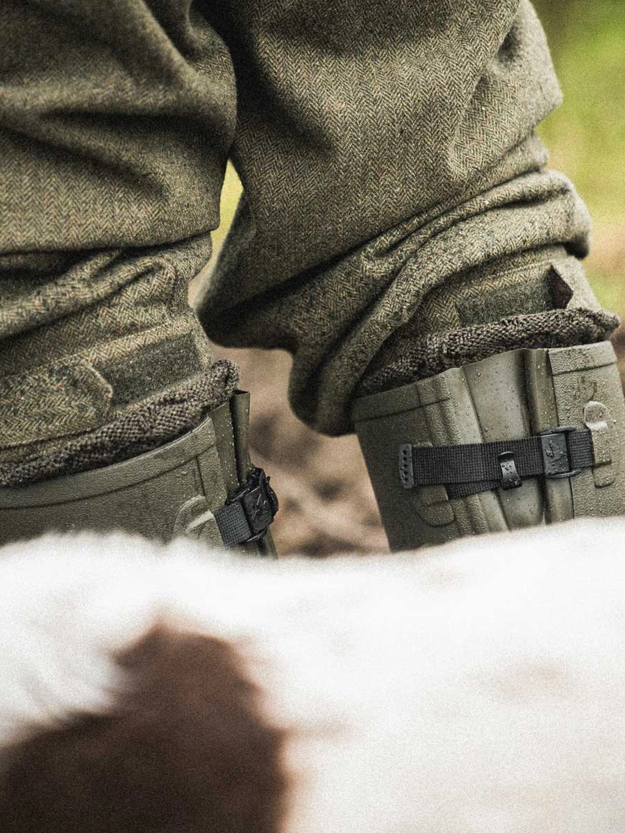 SEELAND Hillside Neo Enforced Wellington Boots - Men's - Pine Green Lite Hiking Boots